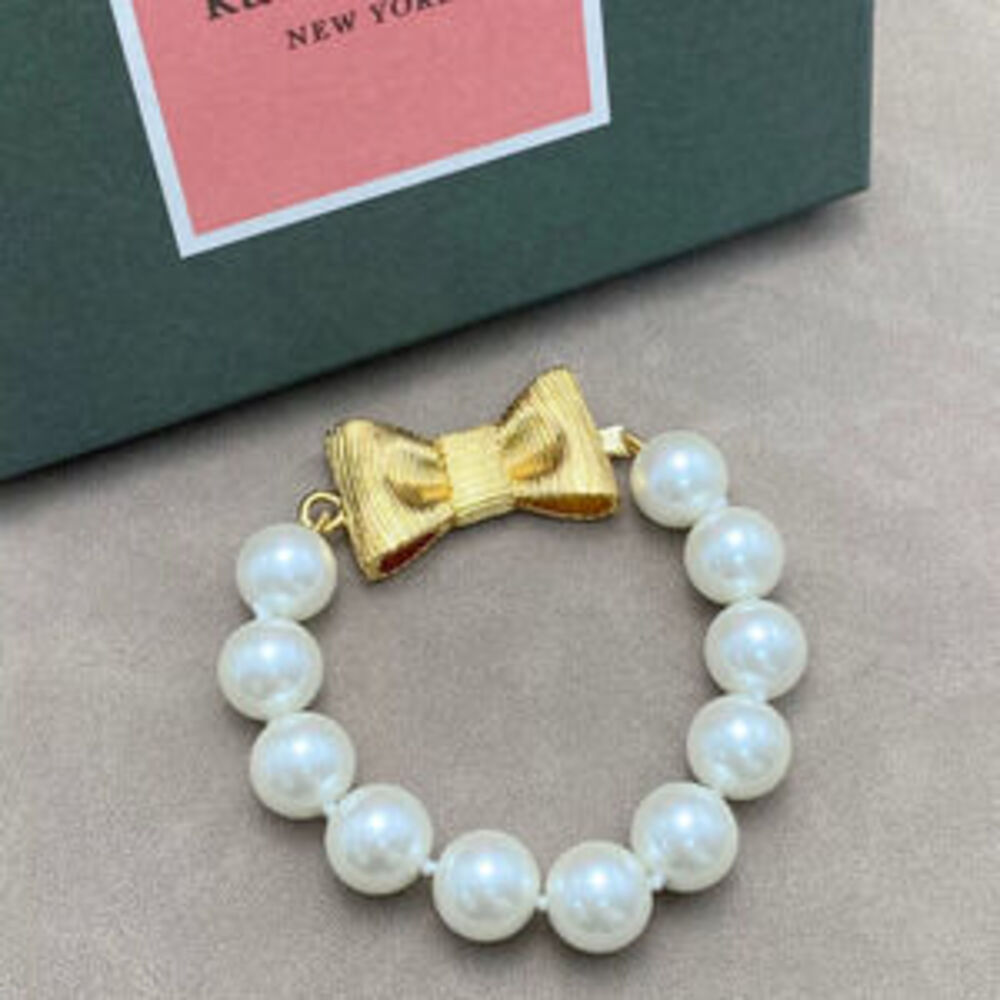 kate spade Pearl Bow Bracelet China